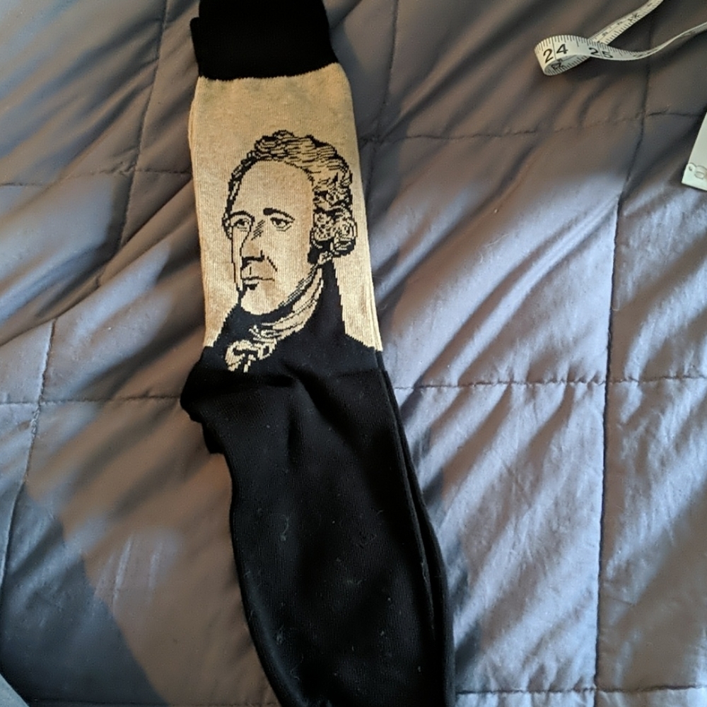 NWOT Alexander Hamilton socks 🌟